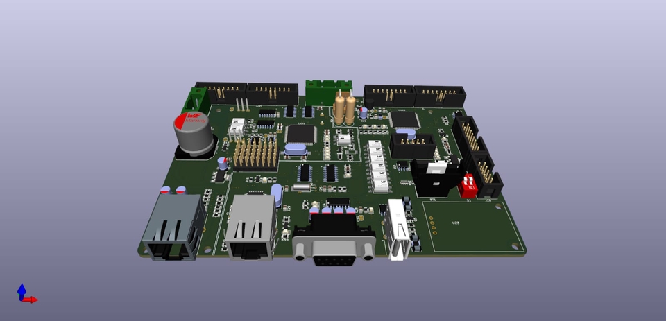 Jasa pembuatan skema dan desain layout PCB Circuit Diagram