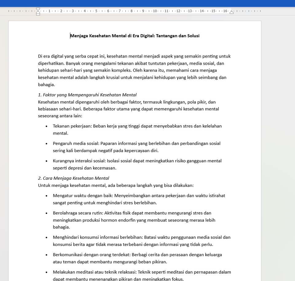 Pengetikan Umum - Professional Typing & Formatting – Pengetikan dan Pemformatan Profesional - 3