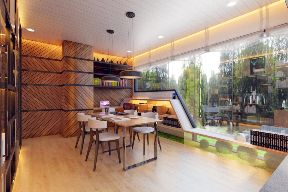 3D Perspective - ออกแบบ ทำภาพ 3D Perspective งานภายใน Interior - 6