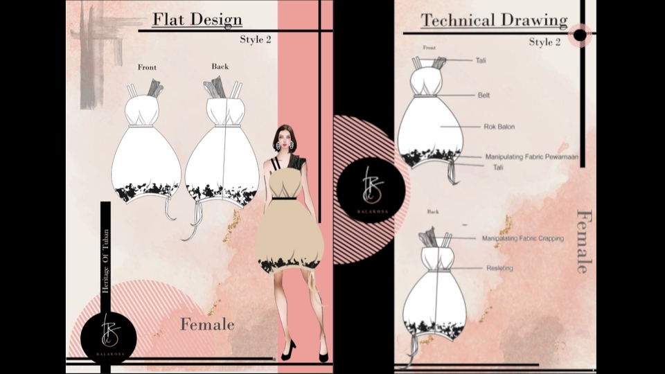 Desain Kaos & Motif - Fashion Design sesuai kebutuhan Anda - 1