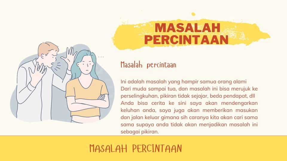Pengembangan Diri - Jasa Curhat/Konsultasi Masalah Percintaan, Keluarga, Pekerjaan, Sekolah/Kuliah - 7