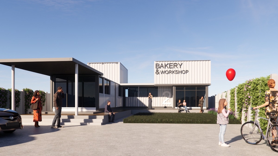 ออกแบบตกแต่งภายในและภายนอก - ออกแบบอาคาร ทั้งภายนอกและภายใน - 4