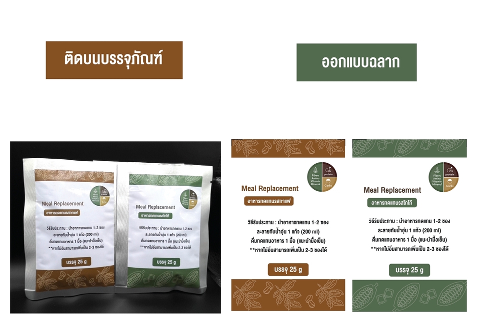 Label & Packaging - ออกแบบ ฉลากสติกเกอร์ ออกแบบผลิตภัณฑ์ - 3