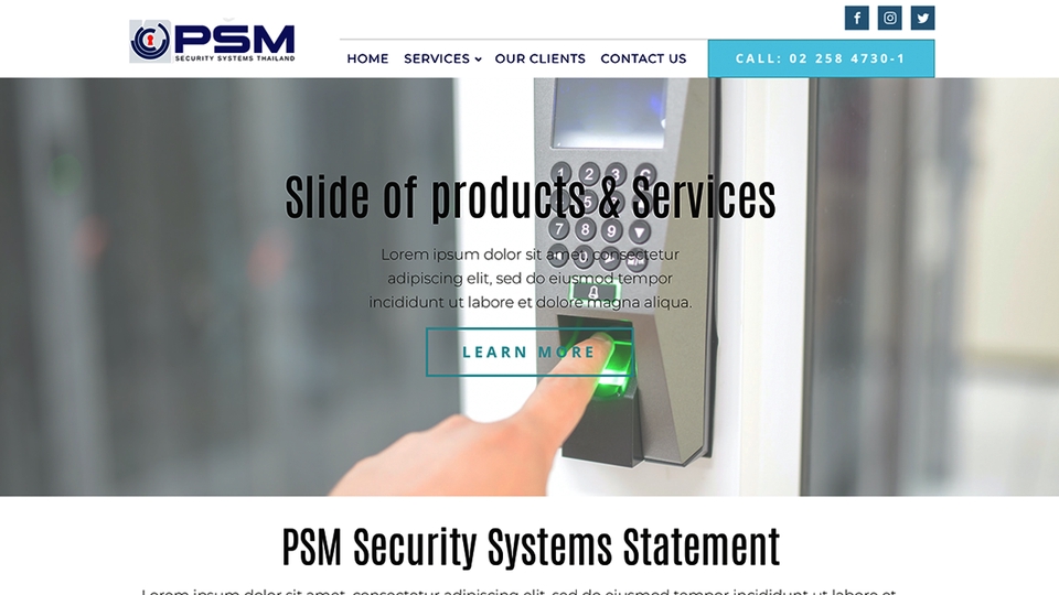 รับทำเว็บไซต์ บริการออกแบบเว็บไซต์ สำหรับธุรกิจ