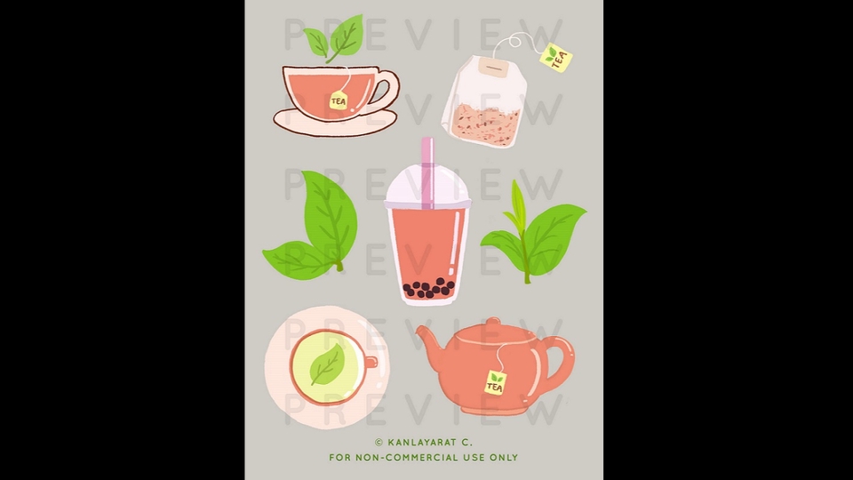 วาดภาพประกอบ - รับวาดรูปสไตล์น่ารัก - 4