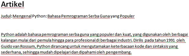 Pengetikan Umum - Jasa Pengetikan (Typing) - 4