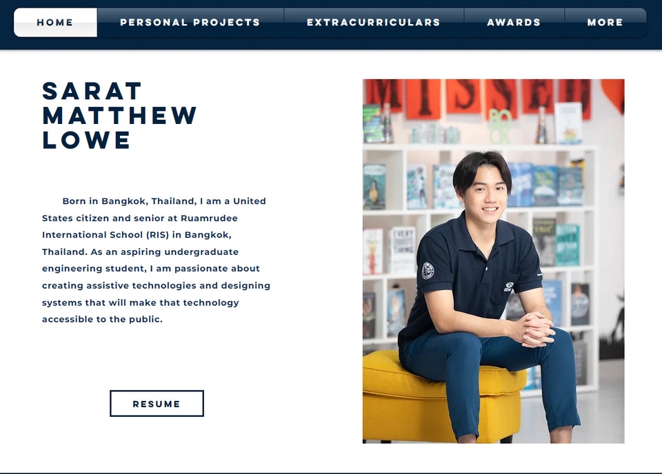 Web Development - ออกแบบเว็บไซต์ / Commercial Website Design / Resume - Portfolio Online โดยใช้ WIX  - 6