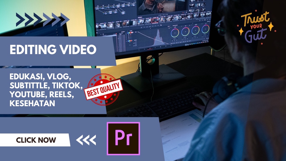 Video Editing - Edit Video Youtube, Tiktok, Instagram - 1