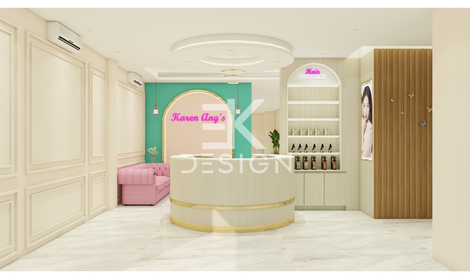 3D & Perspektif - Desain Interior 3D Rendering - 12