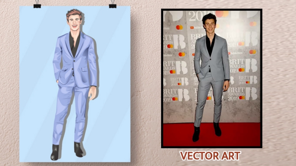 Gambar Potret - Jasa Vector Art Professional High Quality Dan Siap Cetak - 12