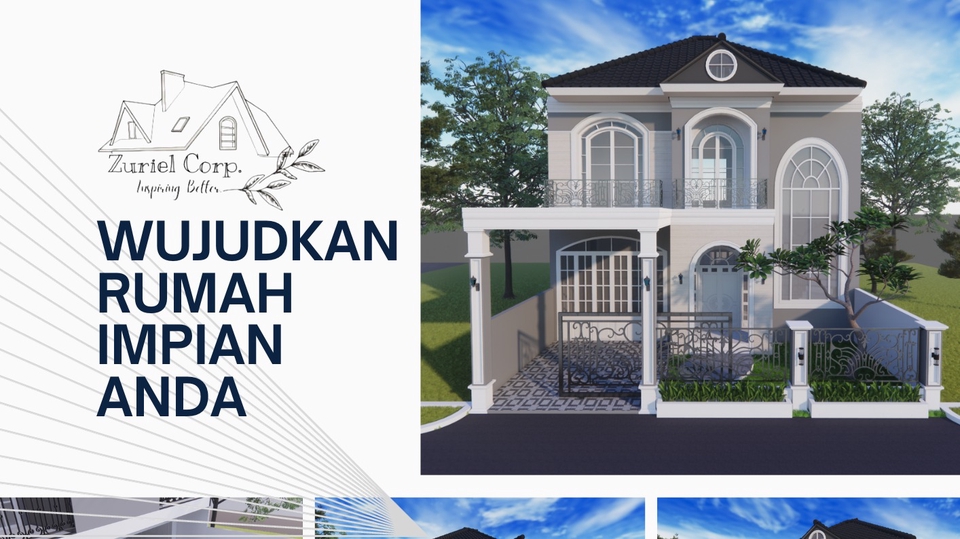 3D & Perspektif - design interior dan exteior - 1