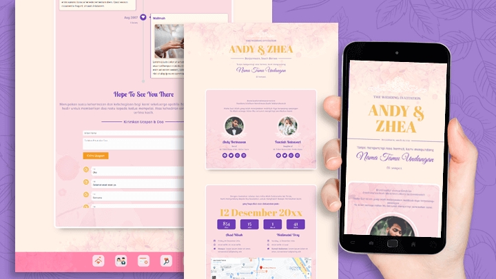 Web Development - Website Undangan Pernikahan / Wedding Invitation Online - 6