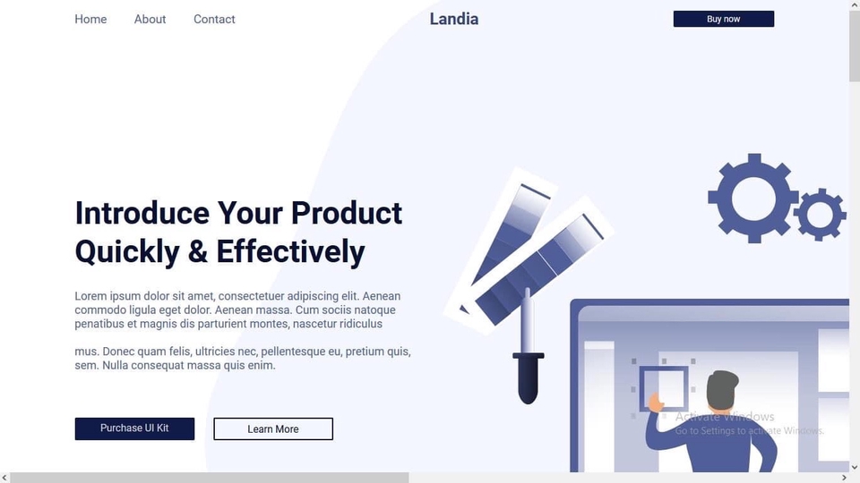 Web Development - Convert figma ,PS to HTML CSS and javascript - 1