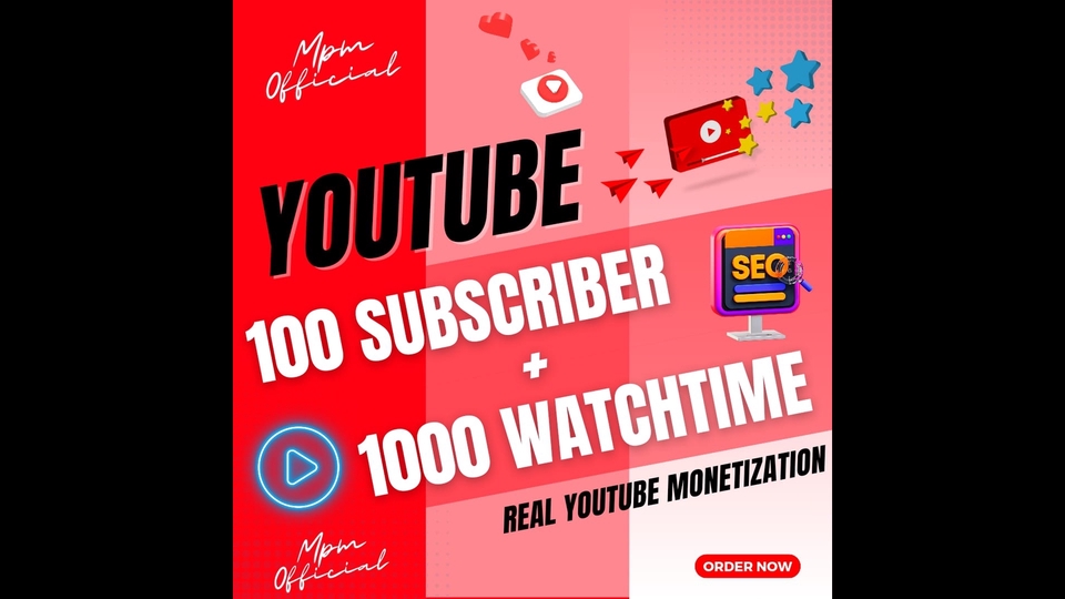 Tambah Followers - PAKET YOUTUBE 1000 SUBSCRIBER 4000 JAM TAYANG - 7