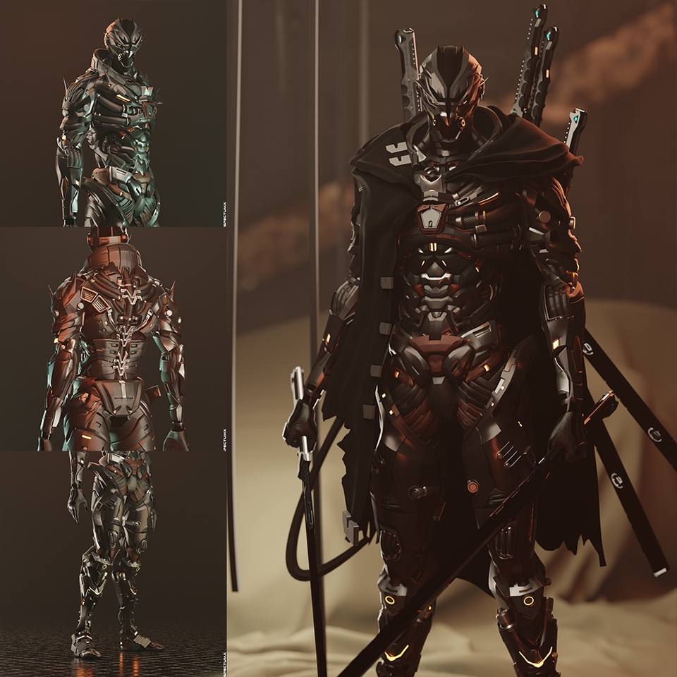 ทำโมเดล 3D - รับขึ้นโมเดล3D Character , Anime , Robot , Mascot , Prop , 3D Animation - 12