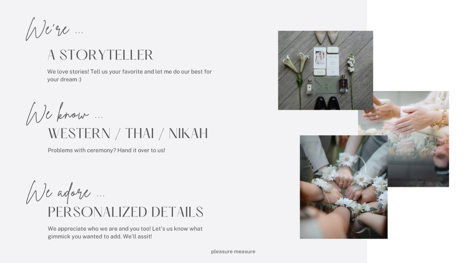 อื่นๆ - Wedding Consultant & Planning Service | รับปรึกษาวางแผนจัดงานแต่งงาน - 3