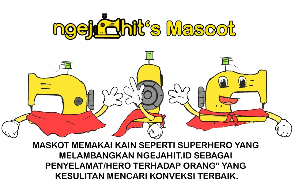 Desain Karakter - DESAIN MASKOT PERUSAHAAN & ORIGINAL KARAKTER - 7