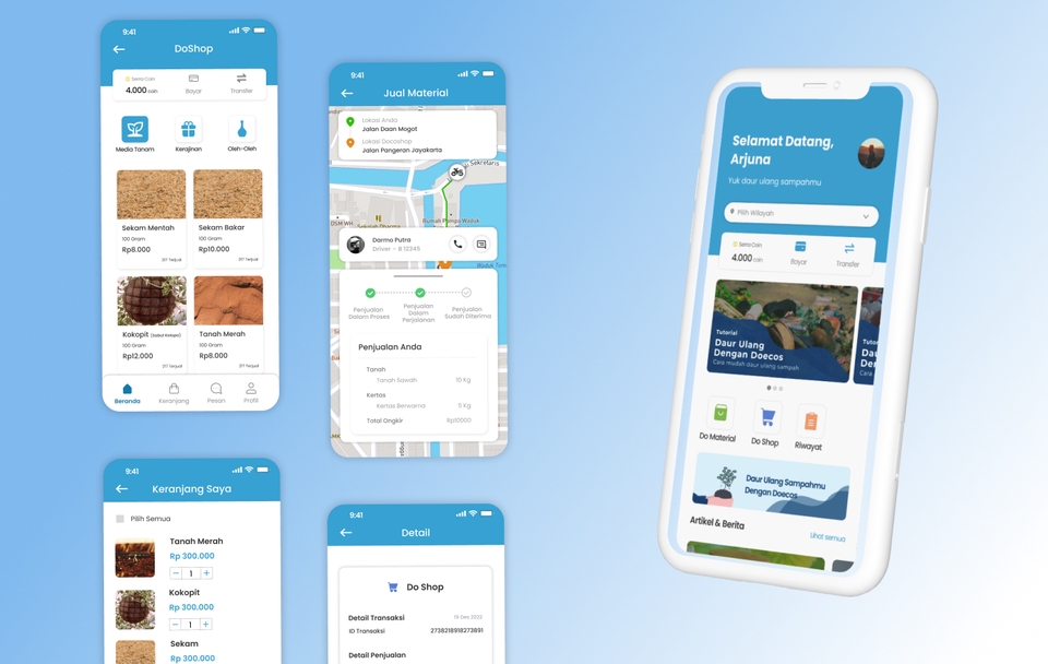 UI Design Mobile, Murah & Best Quality