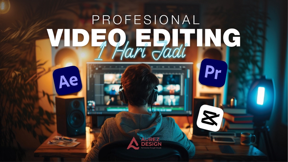 Video Editing - Edit Video Bisa Ditunggu 1 Hari Jadi, ADA DISKON! - 1