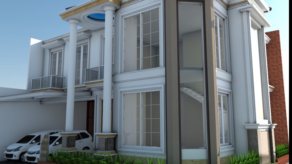 3D & Perspektif - JASA DESAIN RUMAH 2D & 3D - 1