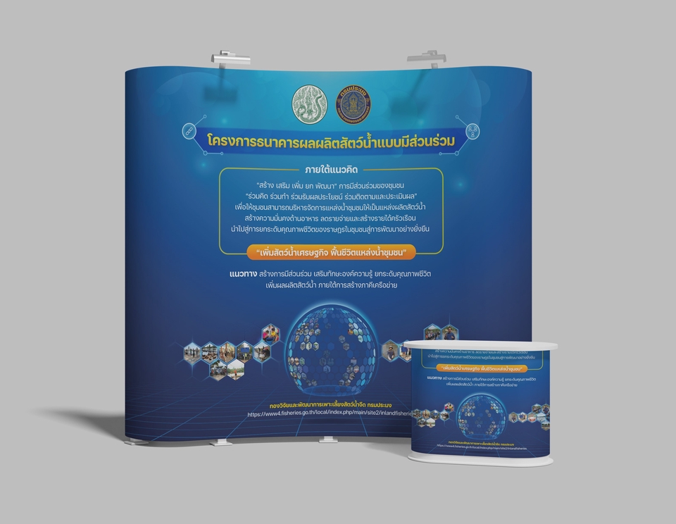 สื่อสิ่งพิมพ์และนามบัตร - ออกแบบโปสเตอร์ โบรชัวร์ ออกแบบเมนู ออกแบบป้ายโฆษณา - 3