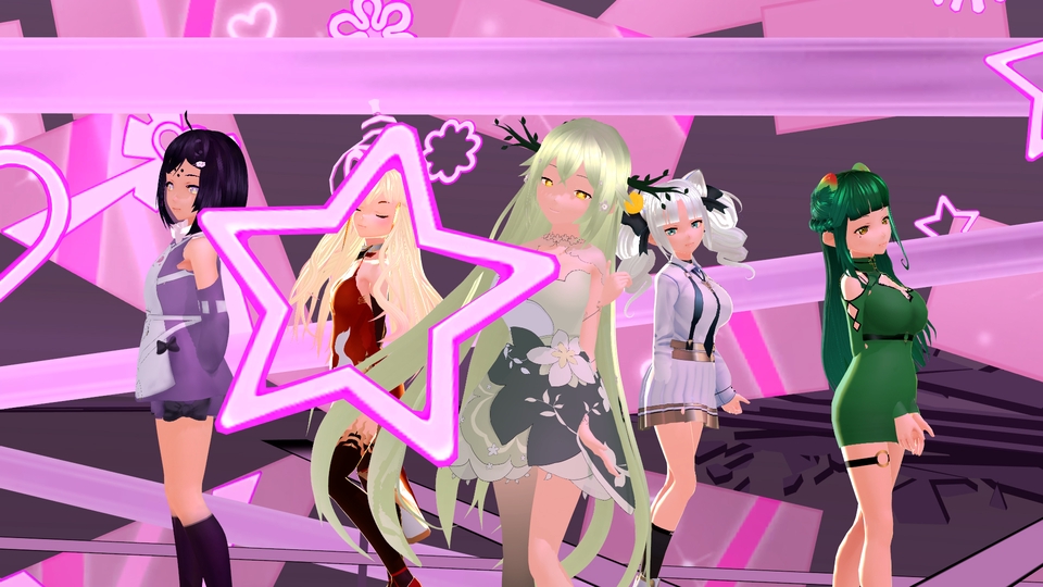 ทำโมเดล 3D - รับทำโมเดล 3D Model จากโปรเเกรม vroid สามารถรับลงใน Vrchat ได้ - 18
