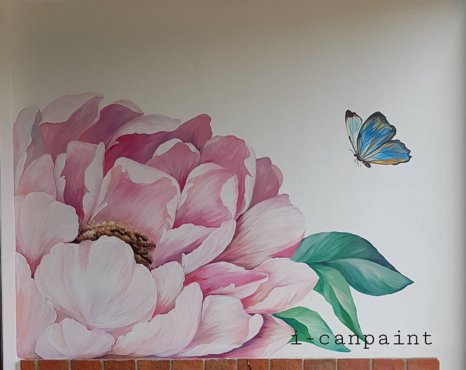 ออกแบบตกแต่งภายในและภายนอก - รับวาดภาพเพ้นท์ผนังเพื่อการตกแต่ง (Wall Painting) - 2