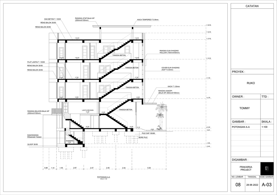 3D & Perspektif - DESAIN ARSITEKTUR LENGKAP GAMBAR KERJA - 15
