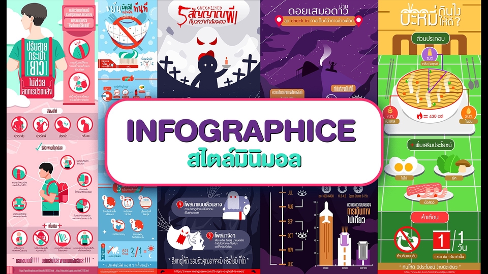 Infographics - Infographics สไตล์มินิมอล เปลี่ยนข้อมูลยากให้เข้าใจง่าย - 1
