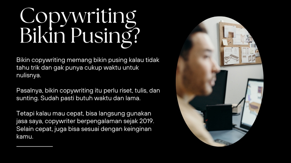 Penulisan Konten - Mau Dibikinin Konten Copywriting untuk Medsos atau Landing Page Agar Closing Jadi Sering? - 2