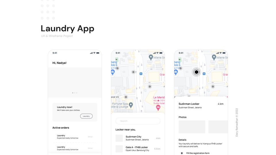 UI & UX Design - Minimalism UI/UX Design + Wireframe + Prototype - 2