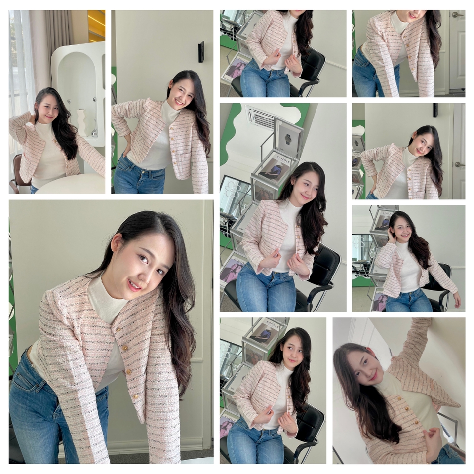 เน็ตไอดอลสาวสวยน่ารัก รีวิวเสื้อผ้าแฟชั่น