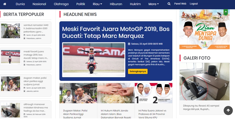 Jasa pembuatan website profesional untuk company profile, website toko online, dan website wordpress.