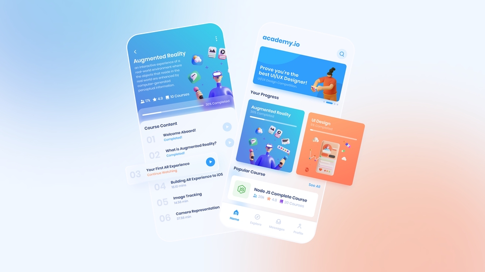 UI & UX Design - UI/UX Design Mobile dan Website - Figma, Design System, Auto-Layout - 10