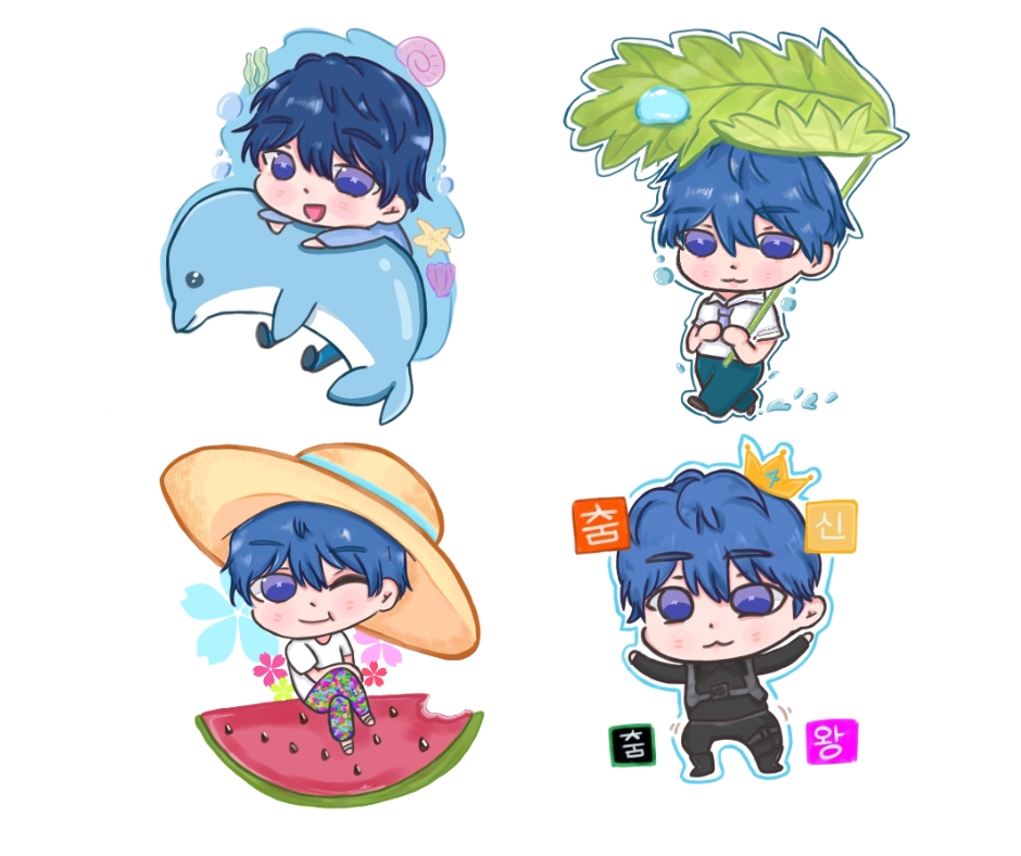 วาดภาพการ์ตูน - คาแรคเตอร์ สไตล์ จิบิ - 3