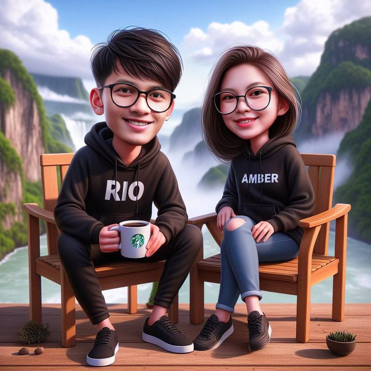 Karikatur - Desain karikatur 4d modern dan murah - 10