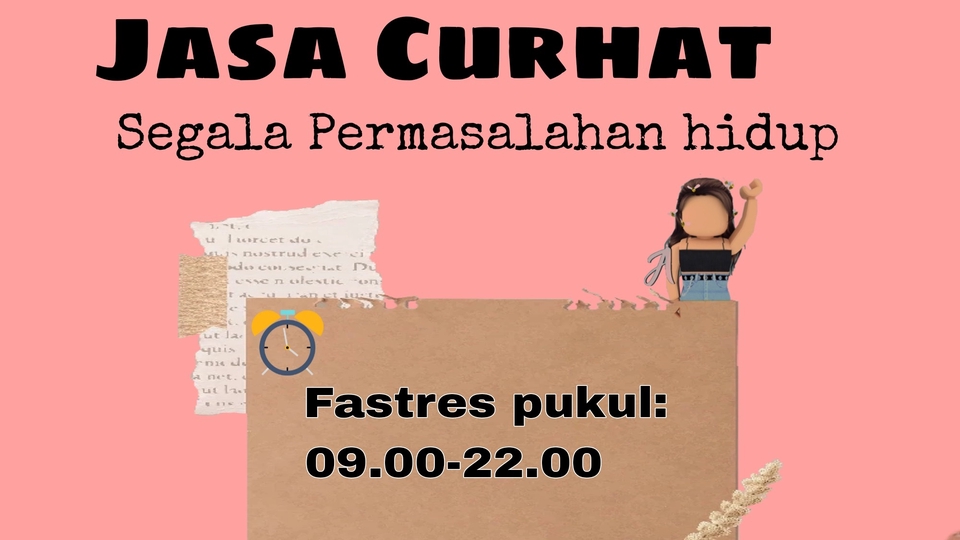 Pengembangan Diri - Jasa Curhat segala Permasalahan (Privasi aman, fast respon mulai dari pukul 09.00-22.00 - 1