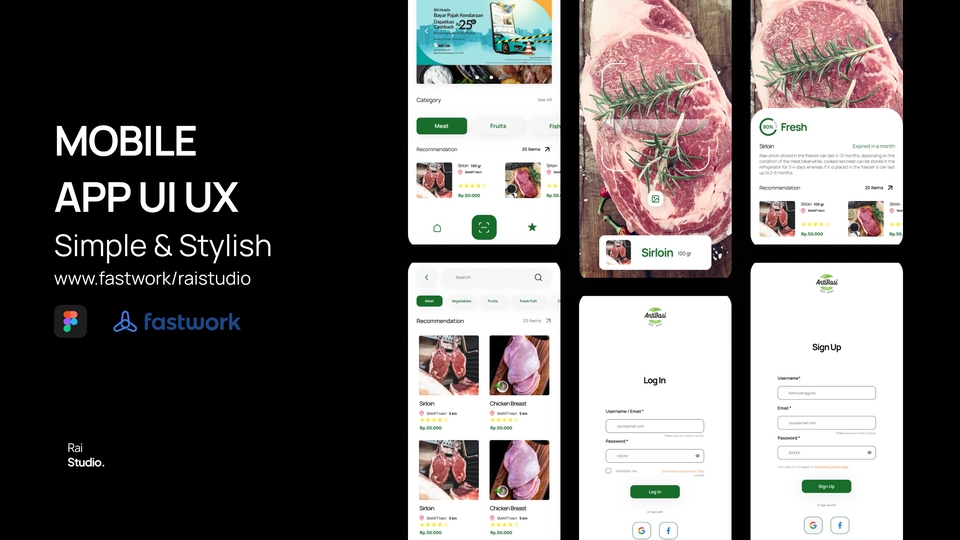 Pelatihan / Kursus Excel Online - Design Mobile App UI UX Figma