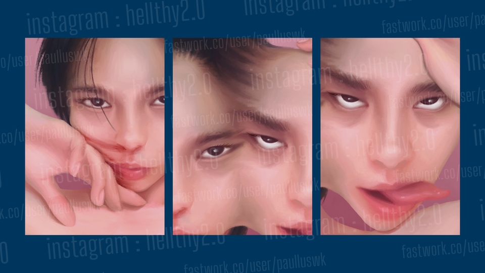 วาดภาพประกอบ - รับวาดรูปประกอบปกนิยาย, หนังสือ, Conceptual Art Design ฯลฯ สอบถามได้เลย~ - 6