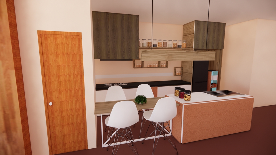 3D & Perspektif - Design Interior, Exterior 3D Render Rumah, Office, cafe dll - 29