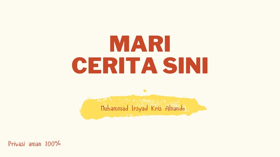 Pengembangan Diri - Jasa Curhat/Konsultasi Masalah Percintaan, Keluarga, Pekerjaan, Sekolah/Kuliah - 2