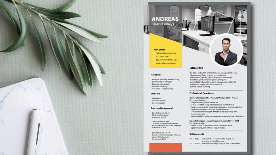 Jasa Pembuatan Curriculum Vitae (CV)