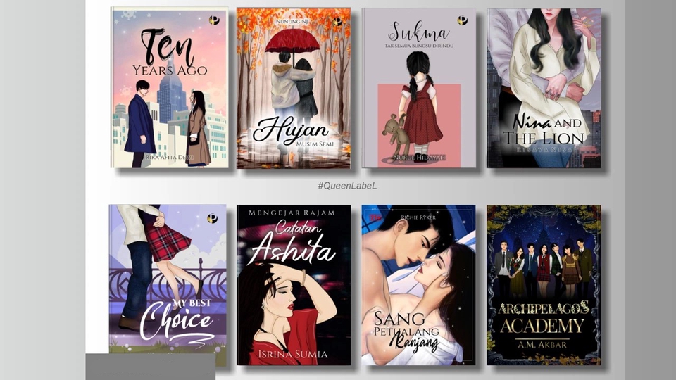 Digital Printing - JASA PERCANTIK BUKU NOVEL (DESIGN COVER BOOK) - 2