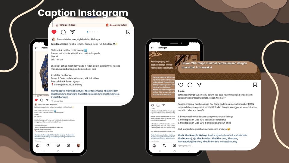 Caption Sosial Media - Jasa Copy Writing /Caption Sosial Media Instagram, Foto & Reels Instagram - 7