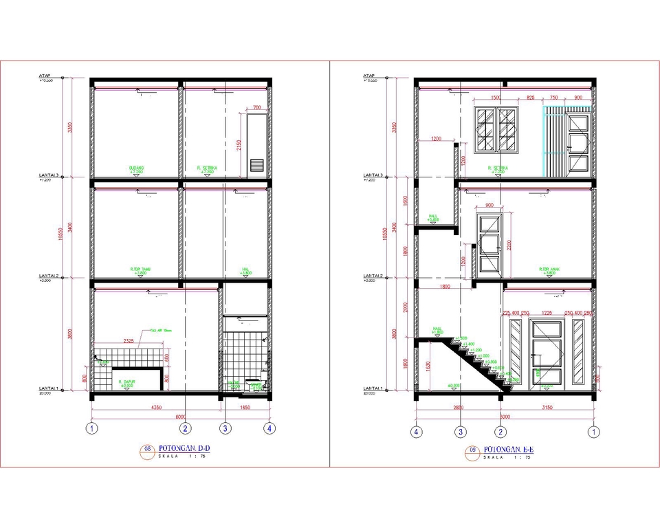 CAD Drawing - Jasa kursus software Autocad dan sketchup - 5