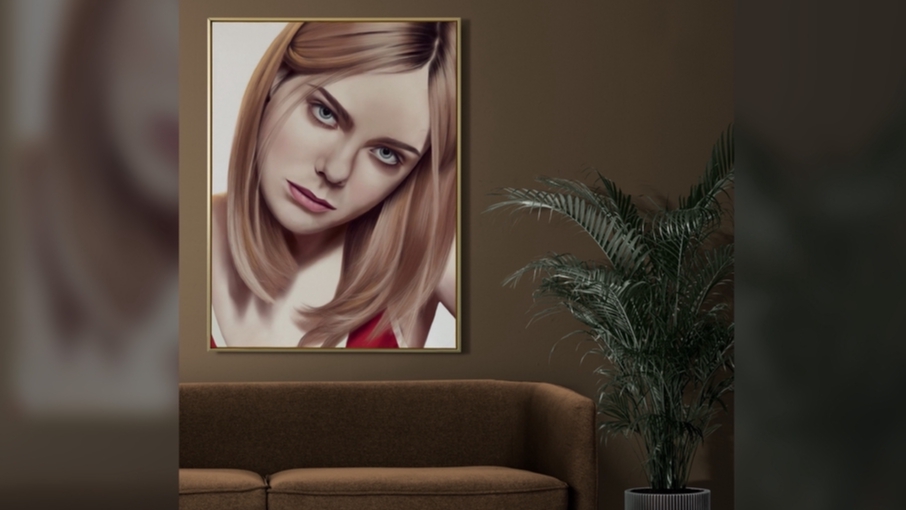 วาดภาพเหมือน Portrait - รับวาดภาพเหมือน Digital Painting - 2