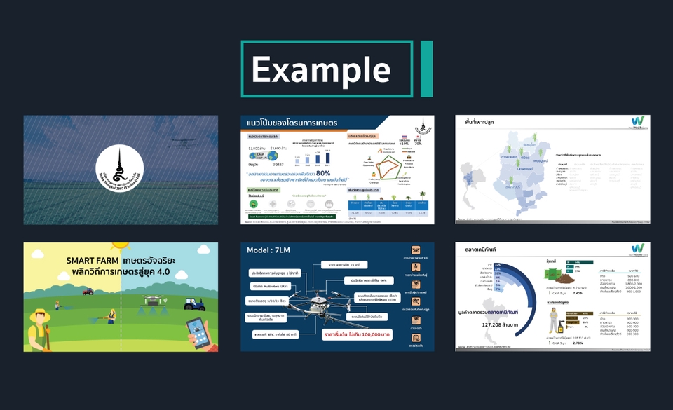 Presentation - รับสร้างสรรค์ Powerpoint สไตล์ทันสมัย - 4