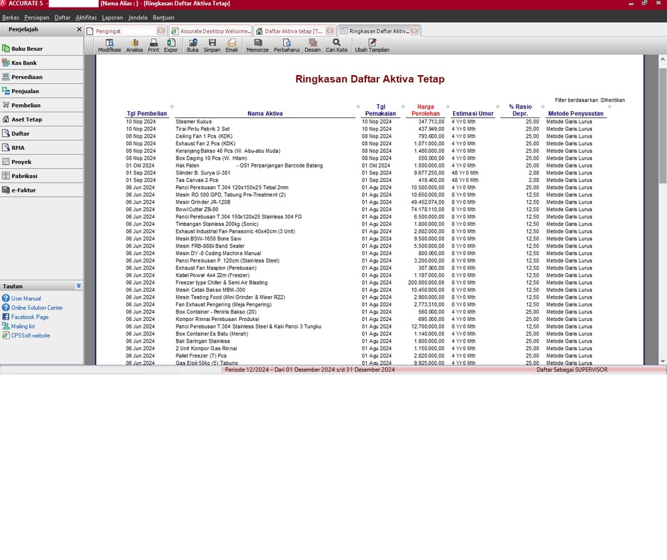 Database - Jasa Pembuatan Database (Accurate 5) Per Cabang - 3