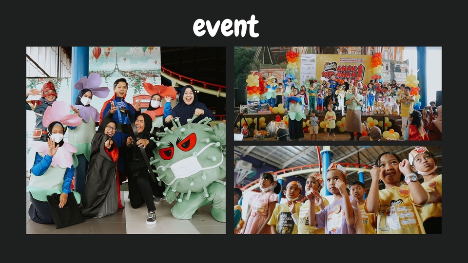 Jasa pembuatan video promosi untuk event, cocok untuk perusahaan, brand, atau event marketing.