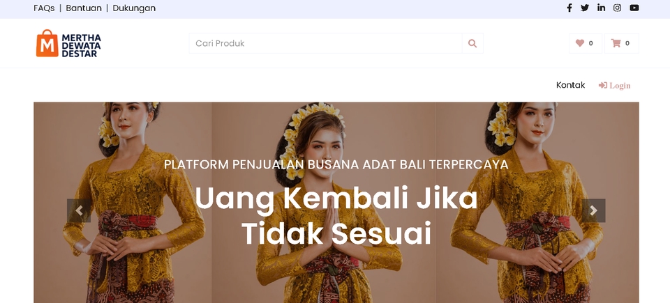 Jasa pembuatan website professional untuk perusahaan dengan harga terjangkau, website toko online, company profile, dan blog